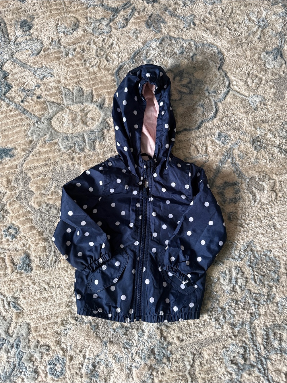 Baby girl rain jacket